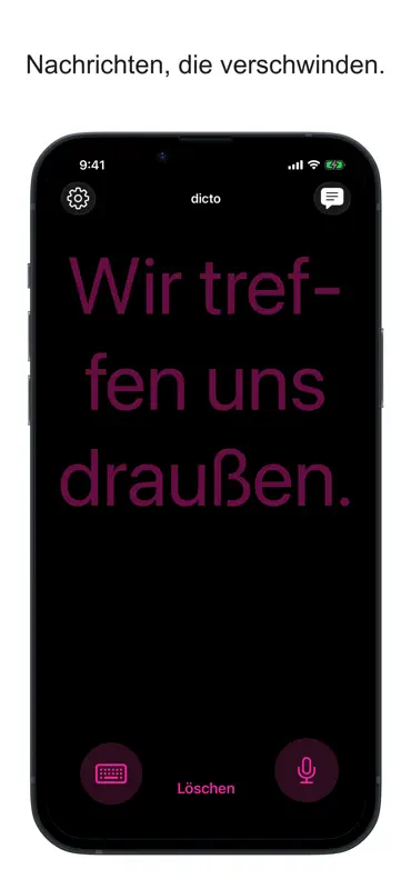 dicto: sprachanzeige screenshot 4 of 6