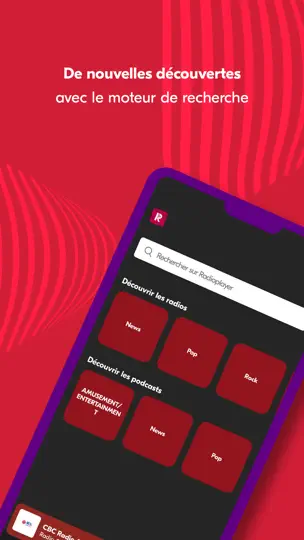 Capture d'écran de Radioplayer - Radio & Podcast sur iPhone 7