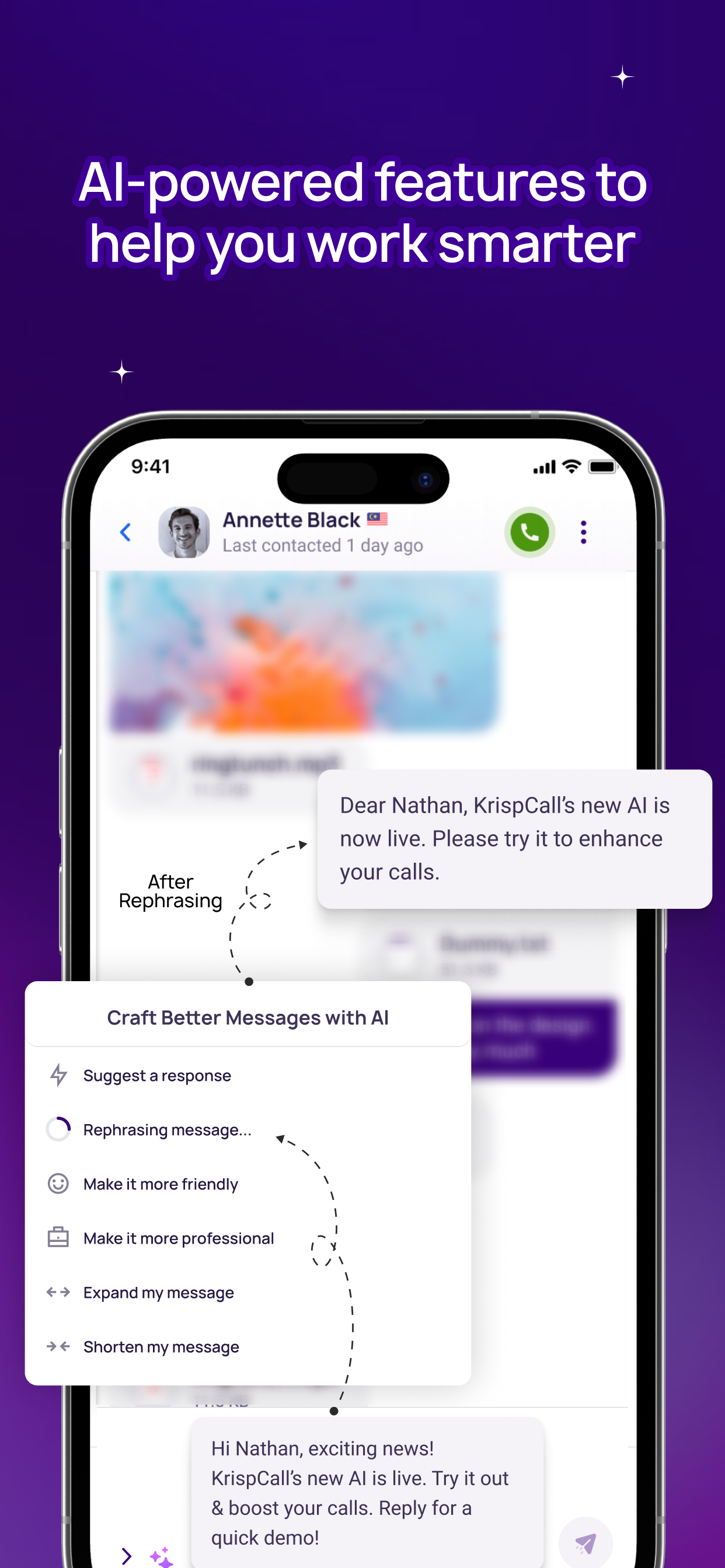 KrispCall: Second Phone Number