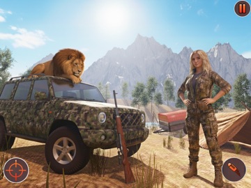 Safari Hunting Simulator 4x4 iPad screenshot