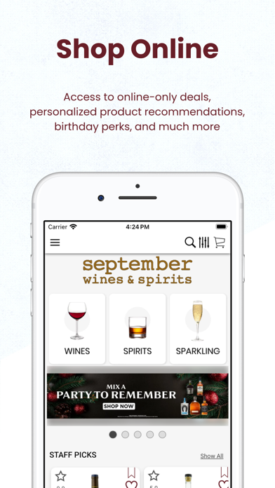 September Wines and Spirits Screenshot 1 - AppWisp.com September Wines and Spirits Screenshot 1 - AppWisp.com