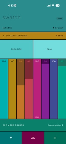 Swatch: Color Blending Puzzle screenshot