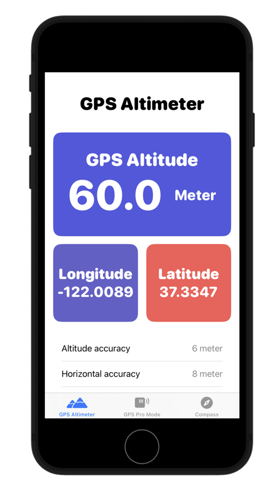 #1. GPS 高度计 (iOS) 由: 强 柳