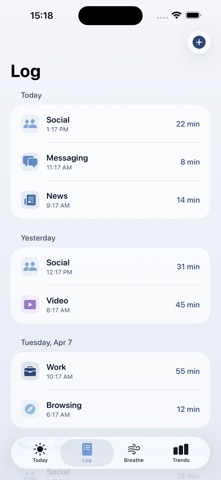 Stillday - soothing calm iPhone screenshot