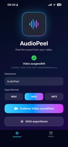 AudioPeel Screenshot 2 of 5