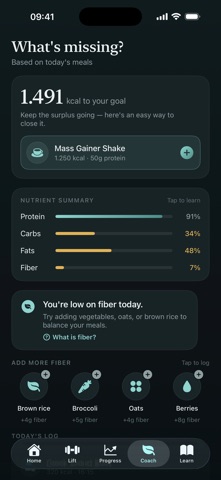 Superbulk: Bulking Tracker Screenshot 4 of 10