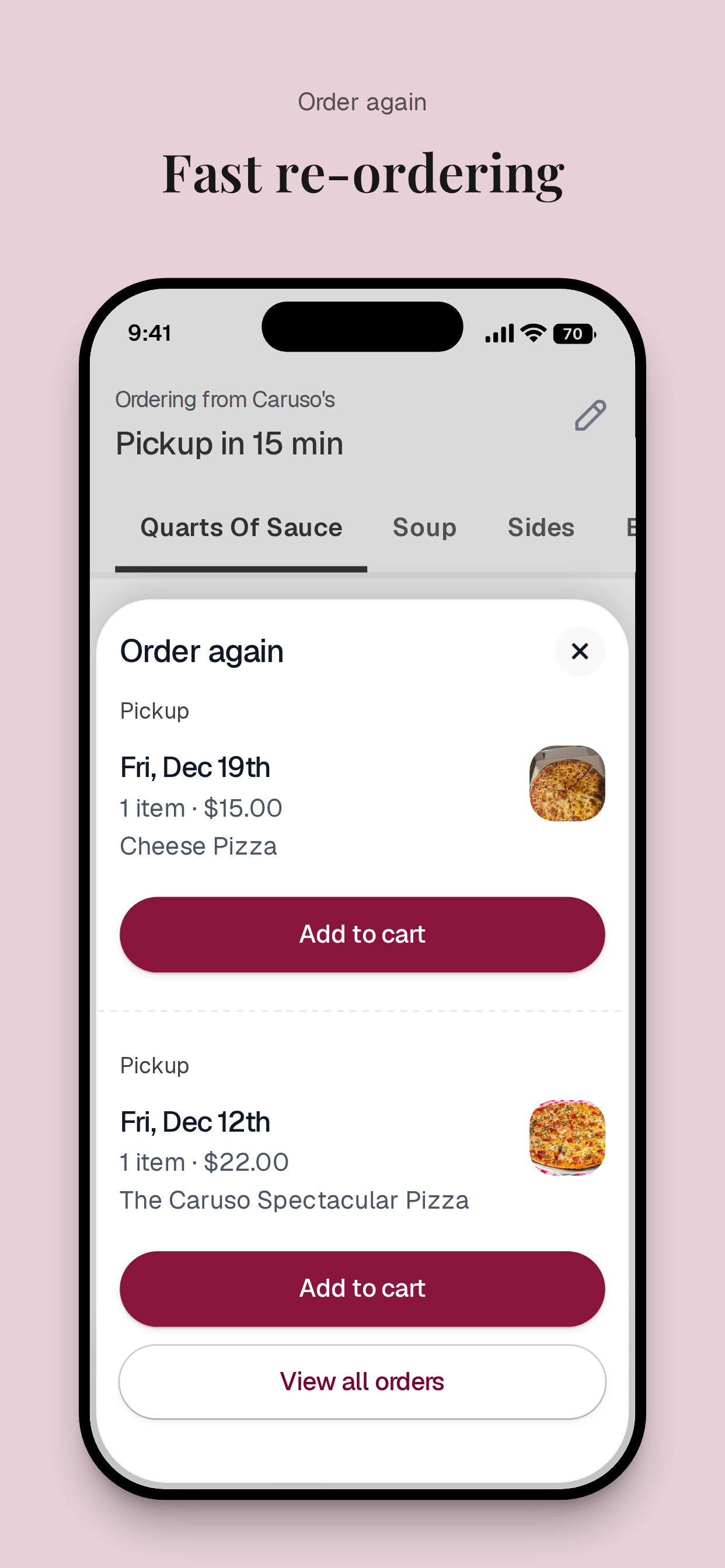 Caruso's To Go