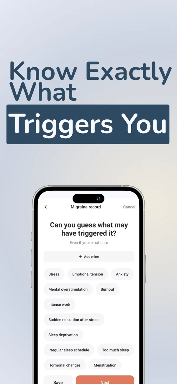 Migraine Companion & Tracker Screenshot 5