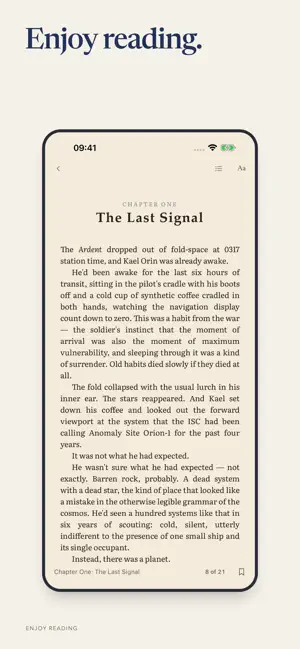 Libra reader screenshot 1