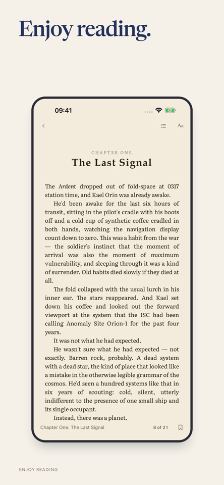 Libra reader screenshot 1