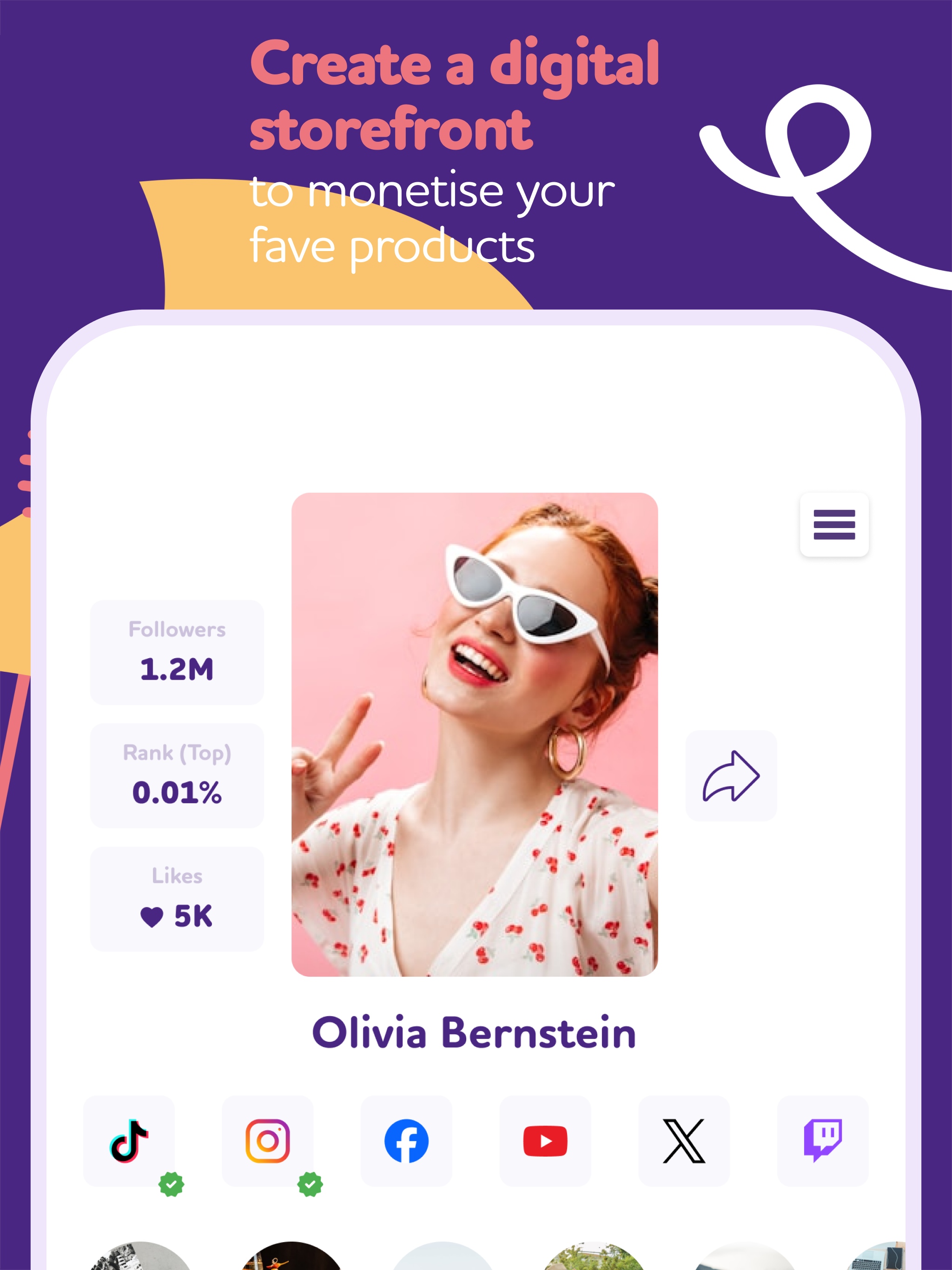 Sway Me Good: Influencer App