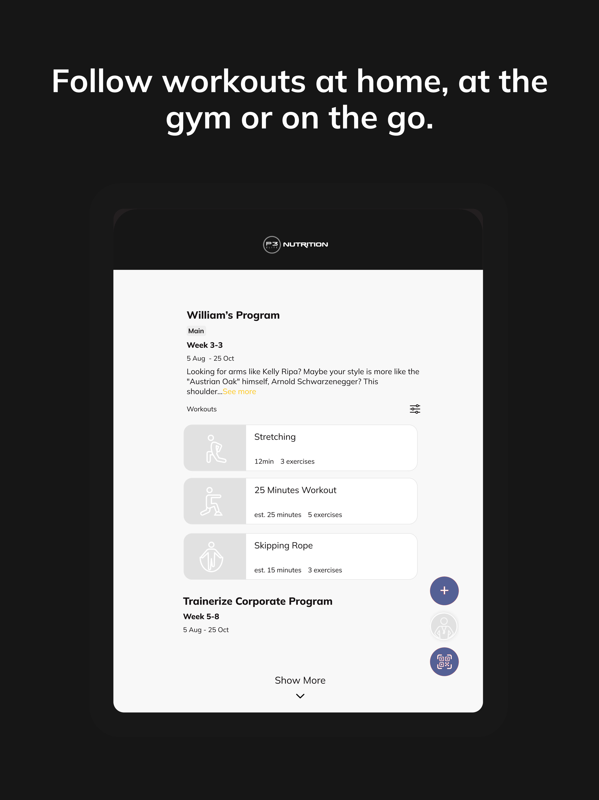 P3 NUTRITION screenshot 14