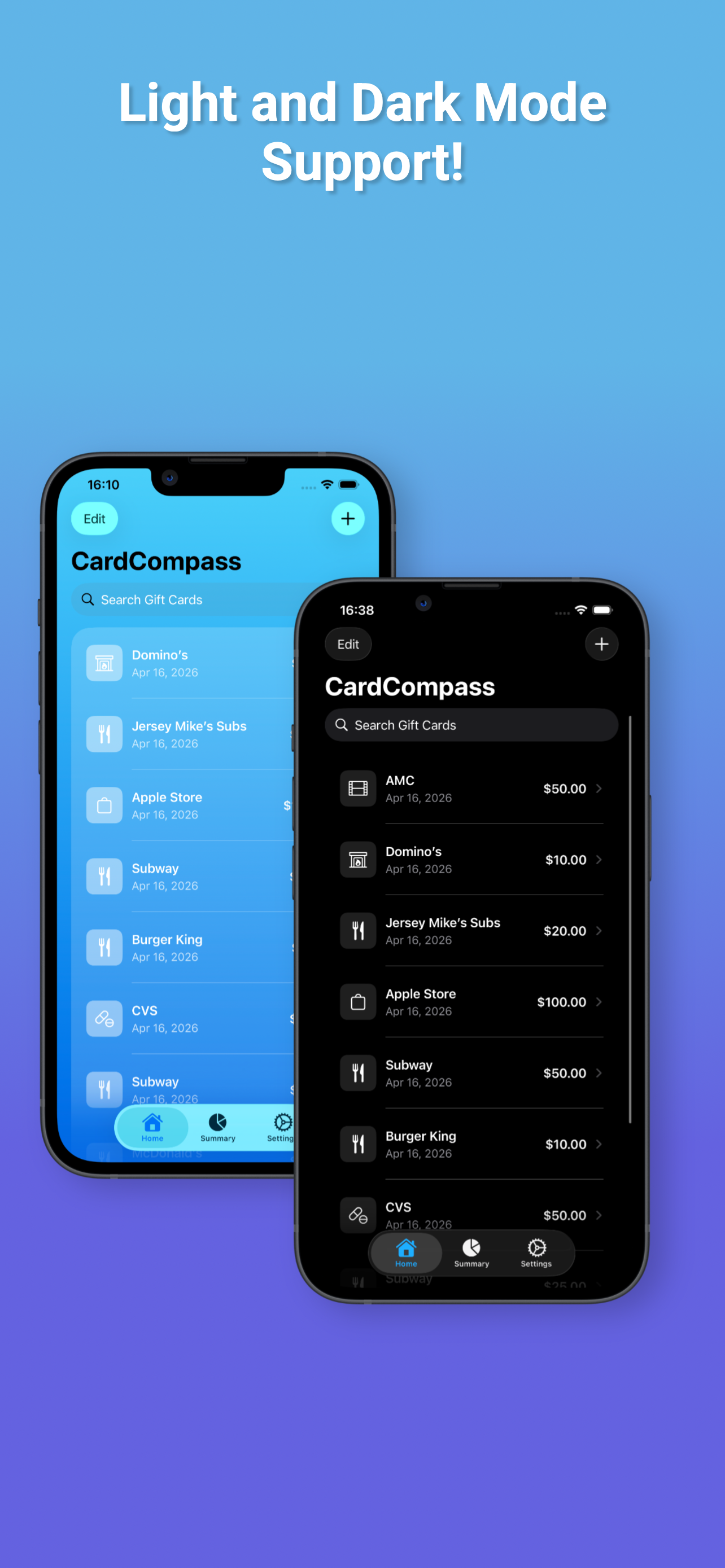 CardCompass Gift Card Tracker screenshot 5