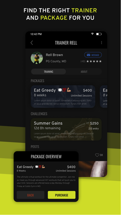 The Gift Fitness Screenshot