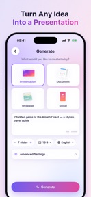 Gamma AI - Presentation Maker screenshot