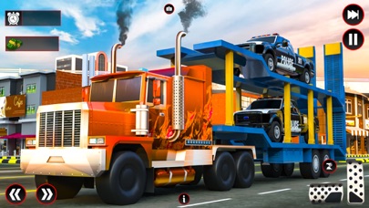 Patrol Police Car Transport 3D Screenshot
