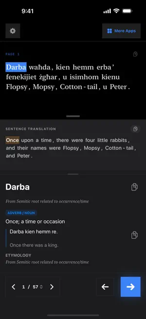 Peter Rabbit in Maltese screenshot 2