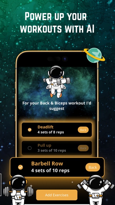 Stronger - Gym Workout Planner Screenshot