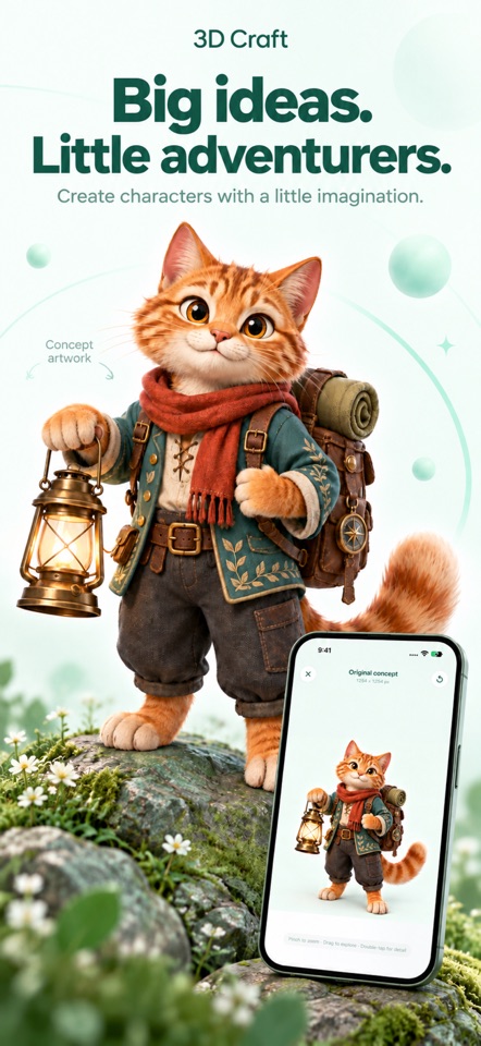 3D Craft: AI 3D Model Maker screenshot 1