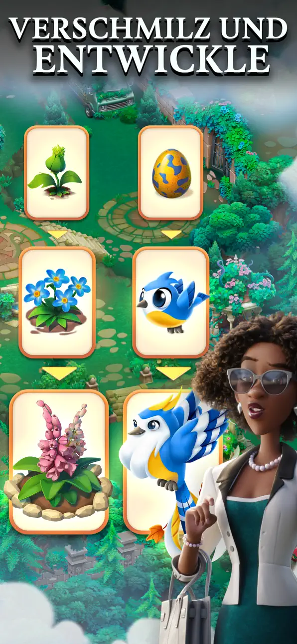 Merge Gardens Hack screenshot 5 - iOS game interface