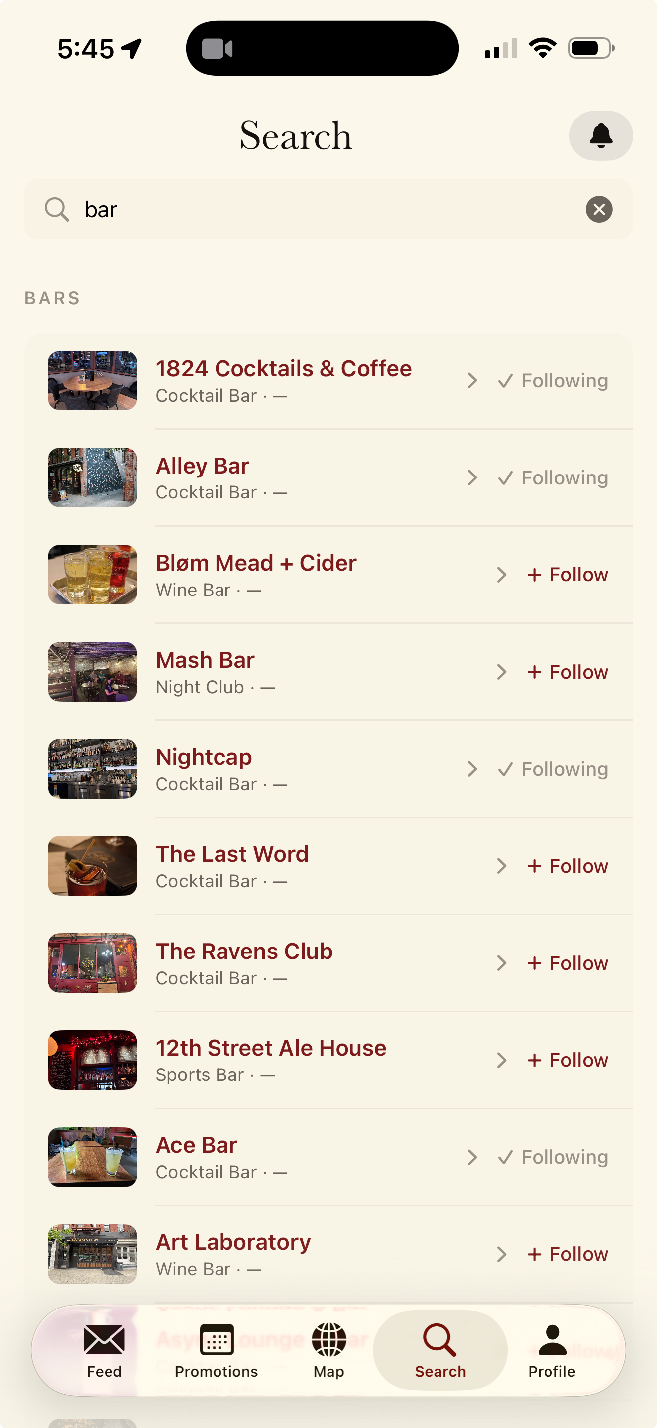 Sip: Bars & Events screenshot 5