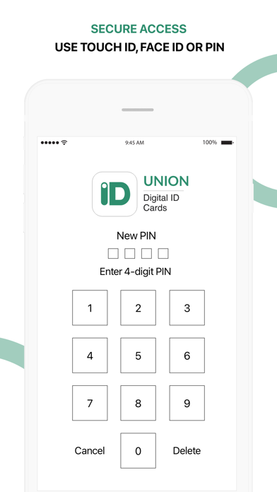 Union ID: Member ID Card iPhone screenshot 3 - Utilities app