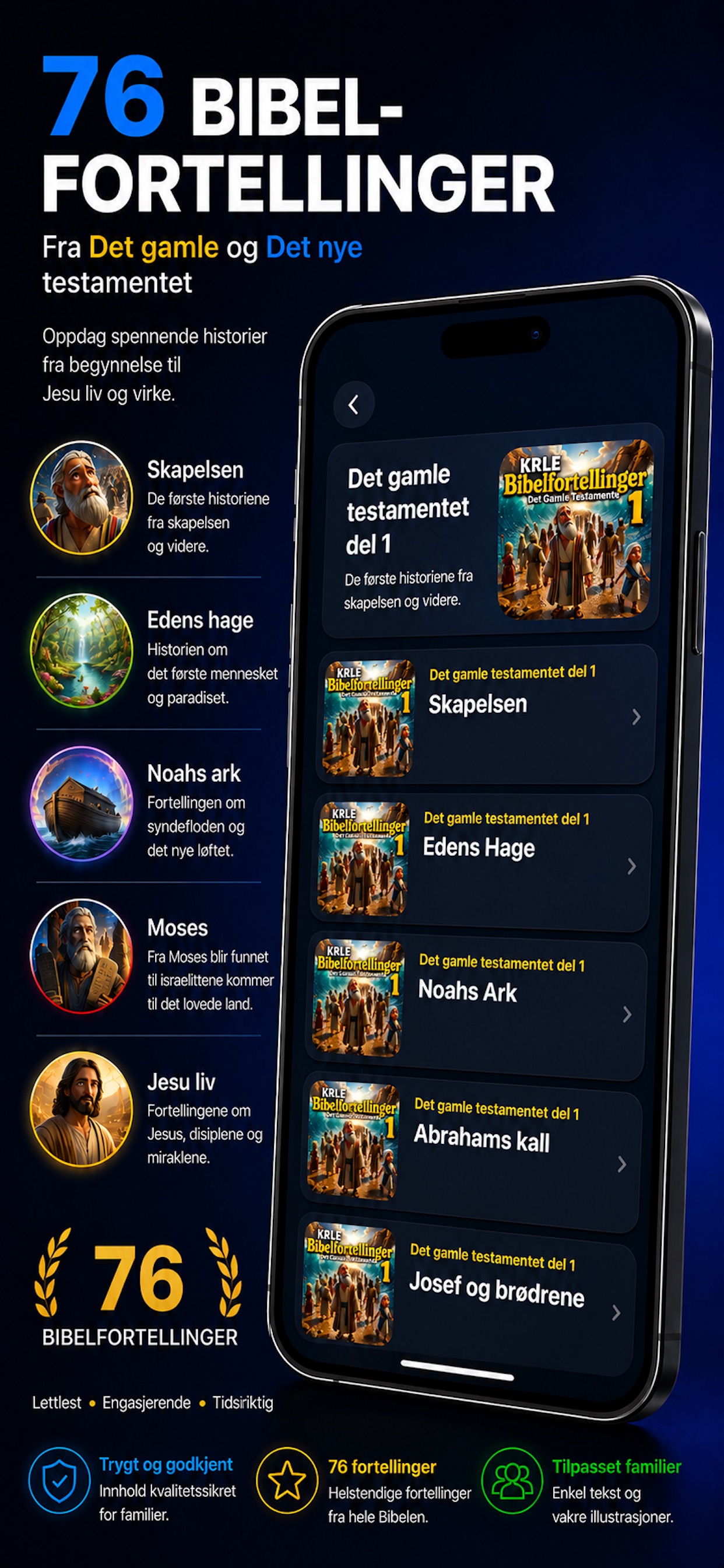 Screenshot 3 of KRLE Bibelfortellinger