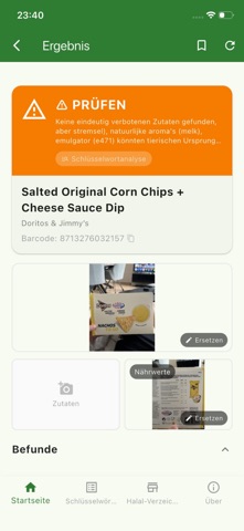 HalalScan screenshot