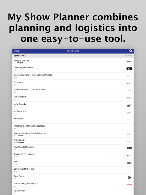 CEPCA Canada iPad screenshot