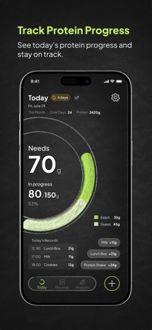 ProteinMeter: Protein Tracker Screenshot 1 of 7