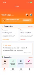 Talk Script-Sales Cold Call screenshot