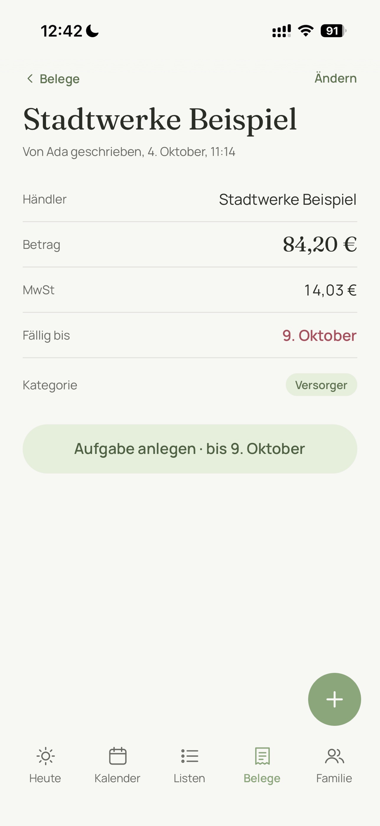 Screenshot 5 of moj – Familienplaner