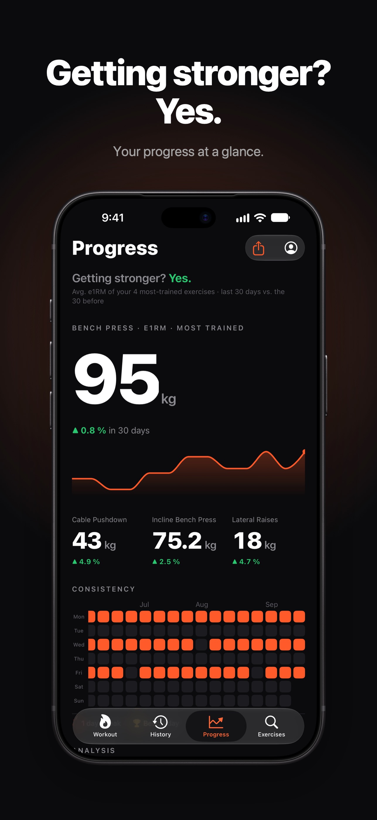 Screenshot 3 of KanGym: Gym & Workout Log