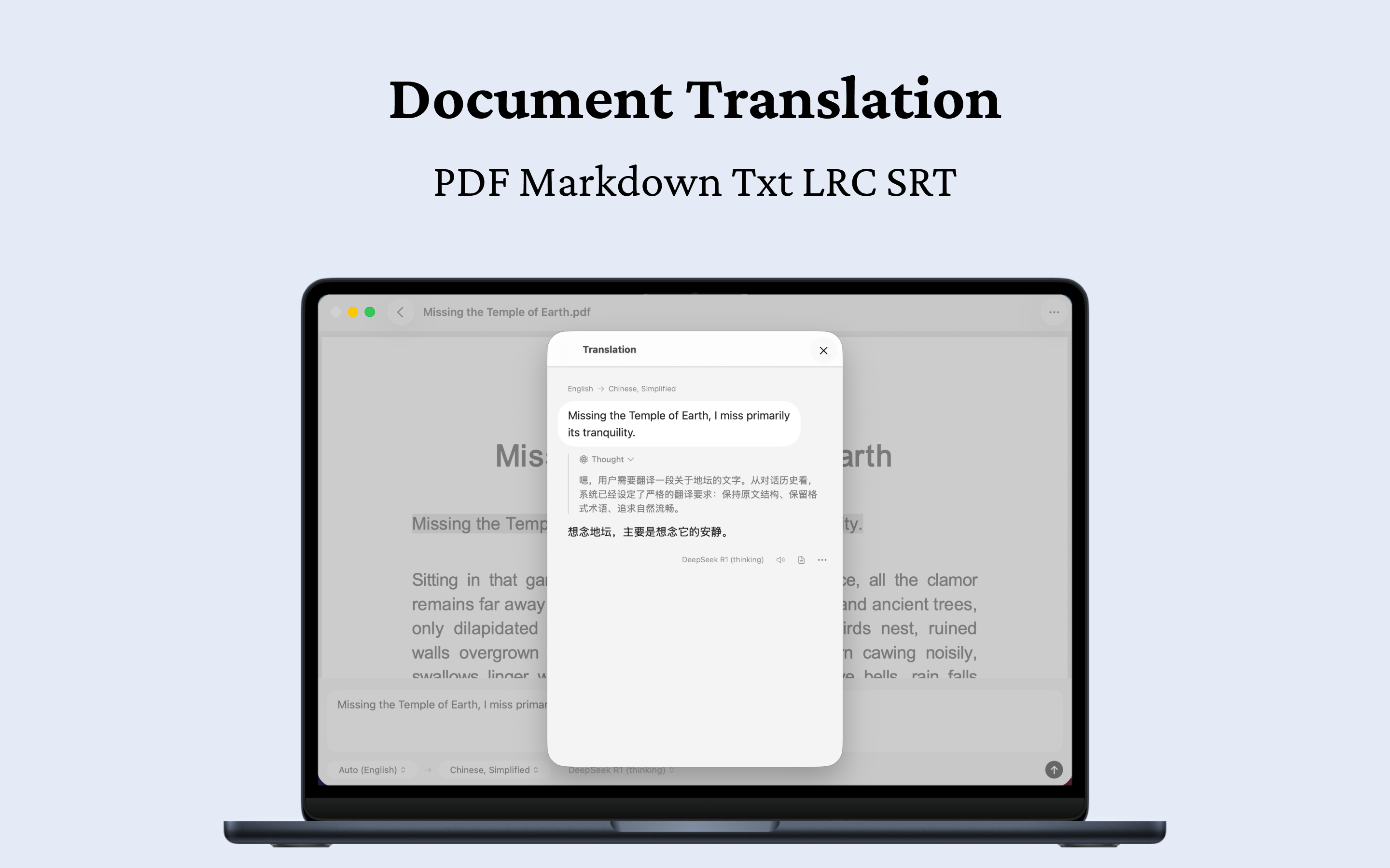 MiiTrans - AI Translate