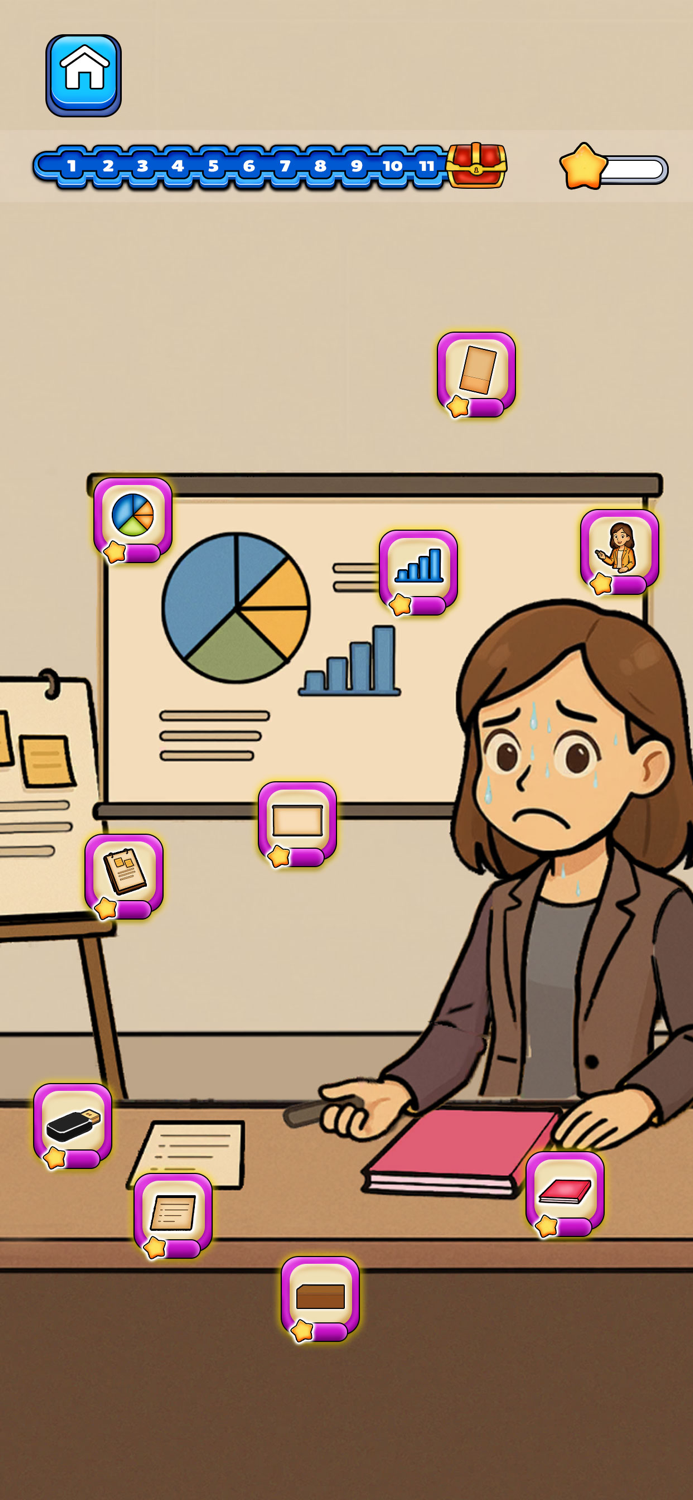 Tricky Story - Merge Challenge