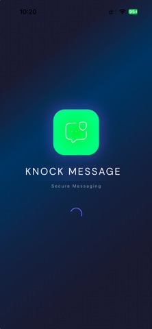 Knock Messaging Screenshot 1 of 6