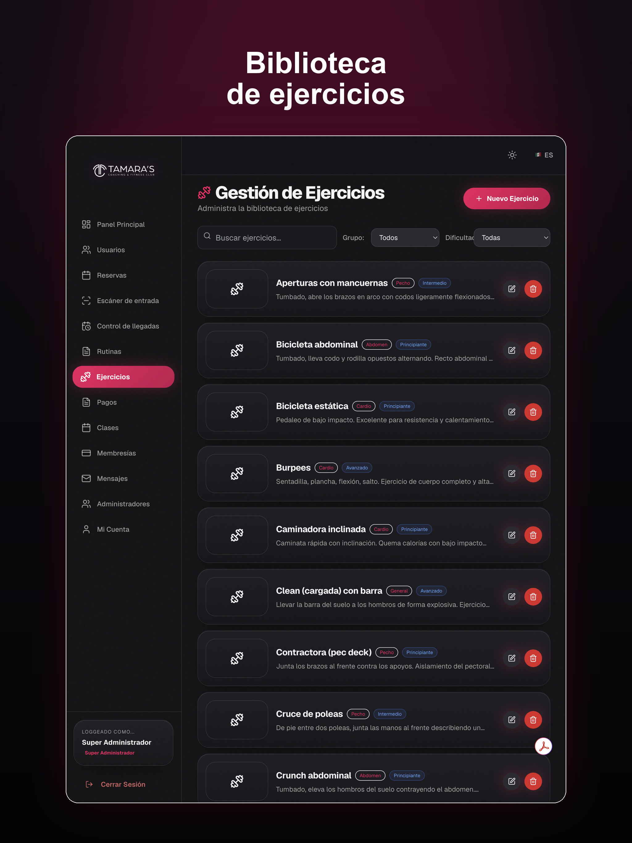 Tamara Coaching & Fitness Club screenshot 10