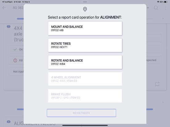 Service Flex - Technician iPad screenshot 9 - Business app