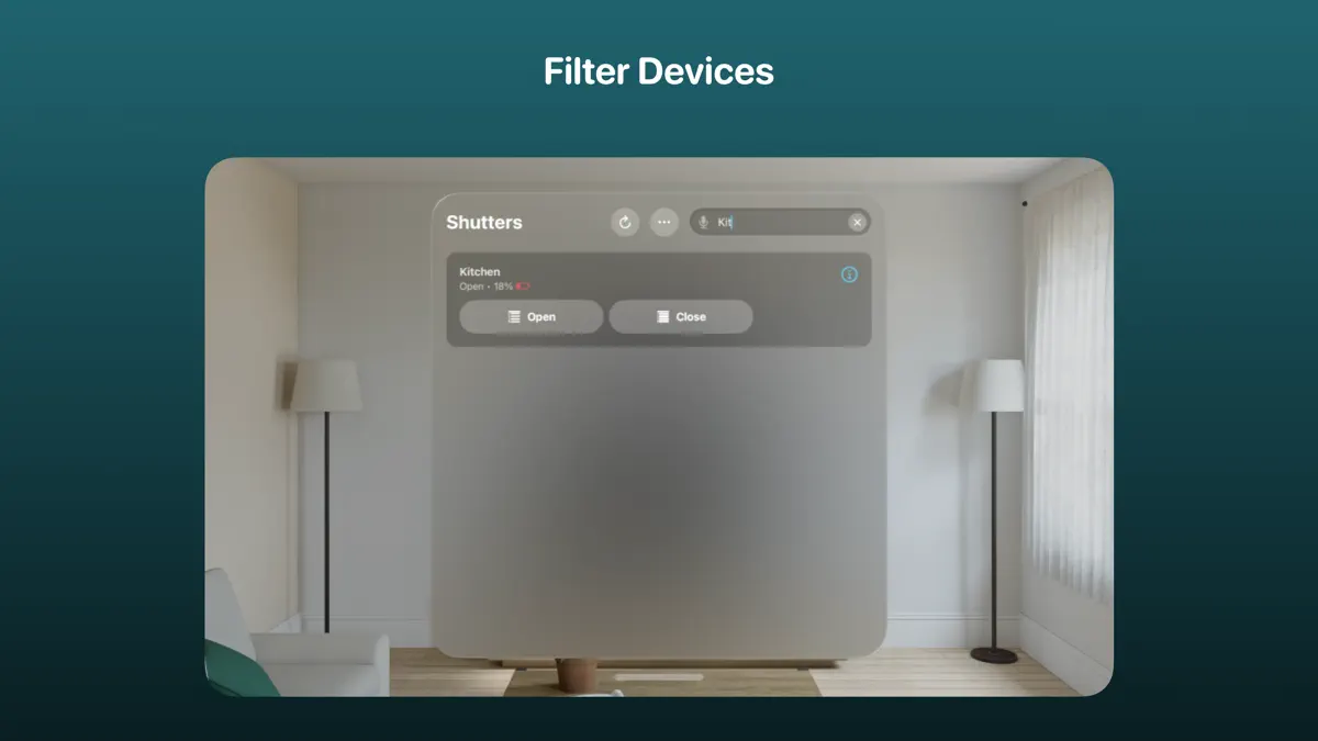 Shutters for SOMA Connect Hub screenshot 5