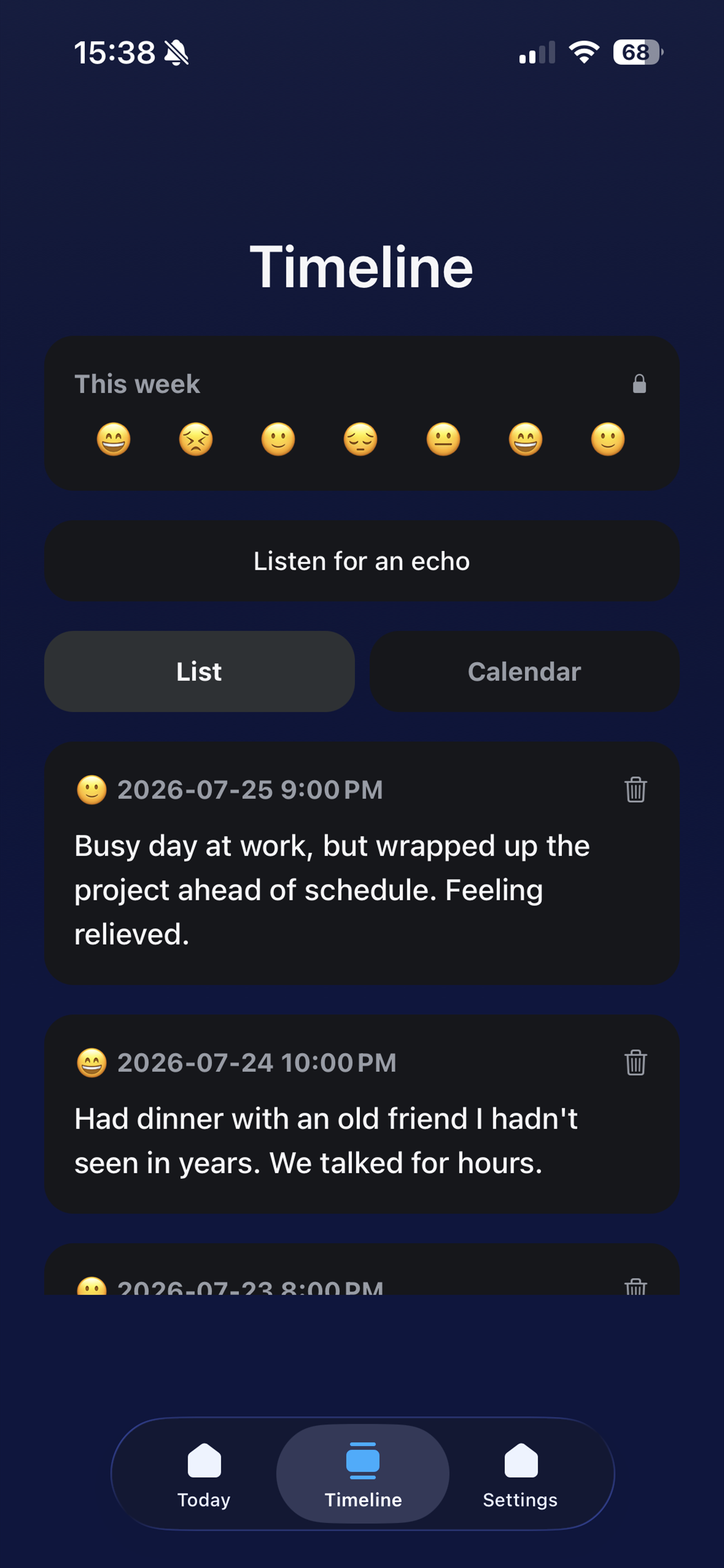 Talkary — AI Voice Journal screenshot 3