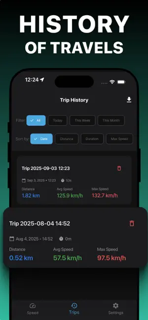 GPS Speedometer - MPH Tracker screenshot 4