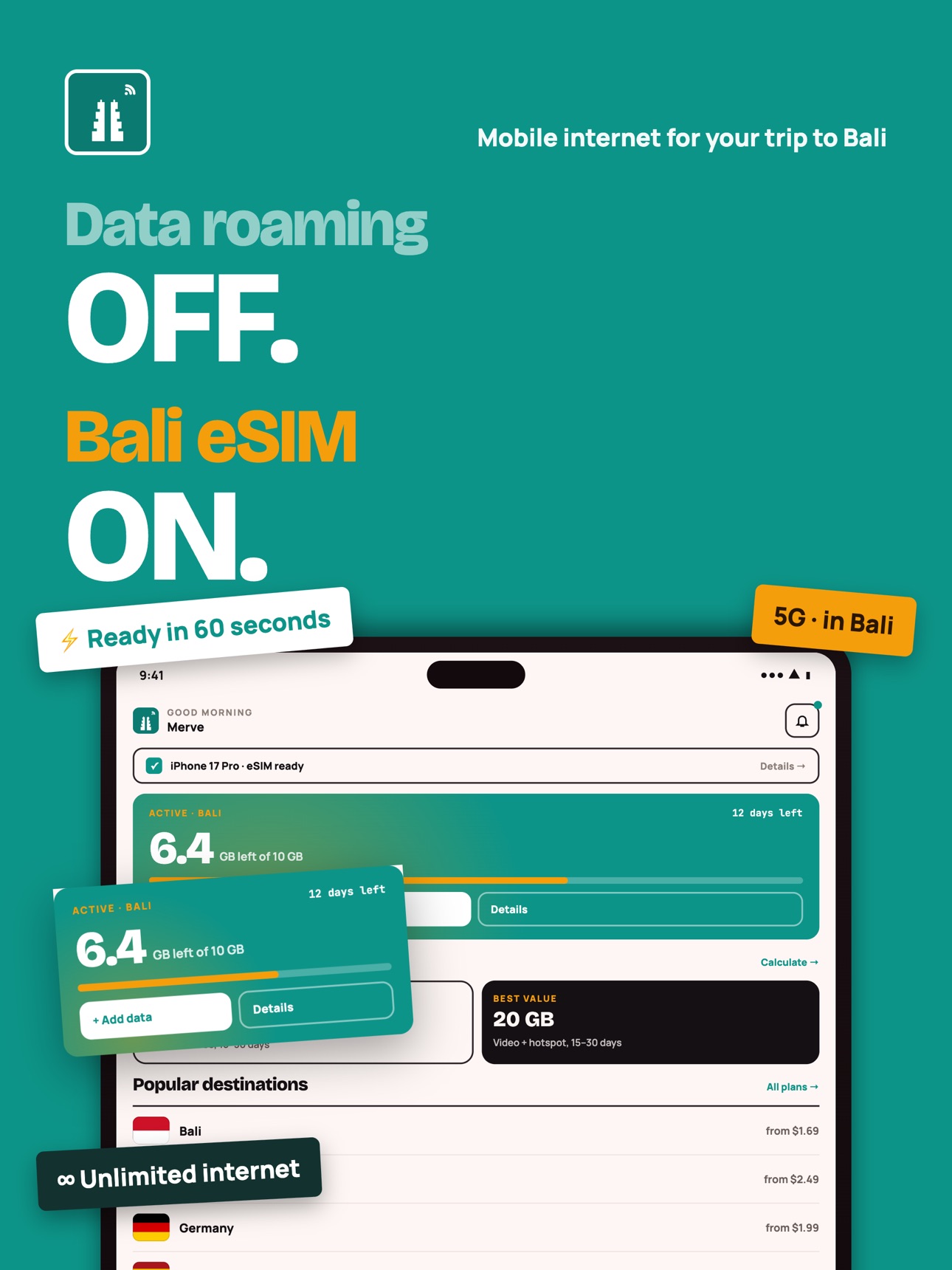 Screenshot 8 of Bali eSIM: Indonesia Data
