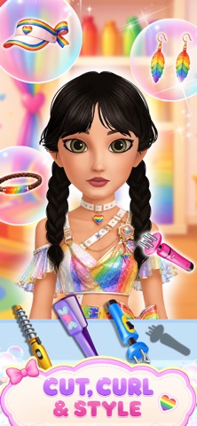 Hair Salon: Beauty Salon Game iPhone screenshot
