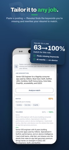 Resukai: Resume Builder Screenshot 4 of 6