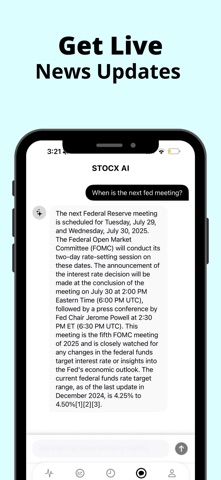 Stocx Ai iPhone screenshot