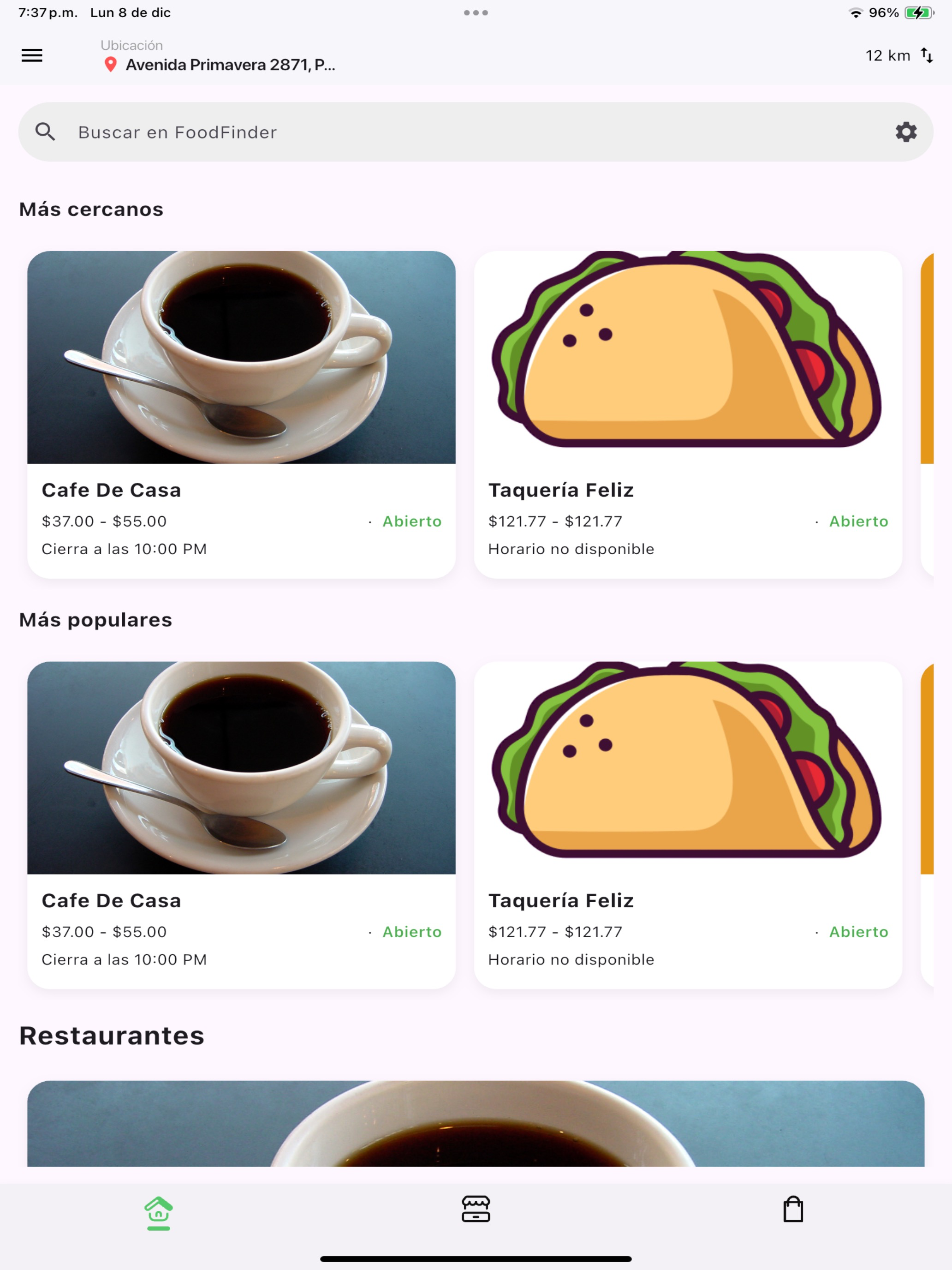 FoodFinder-User screenshot 9