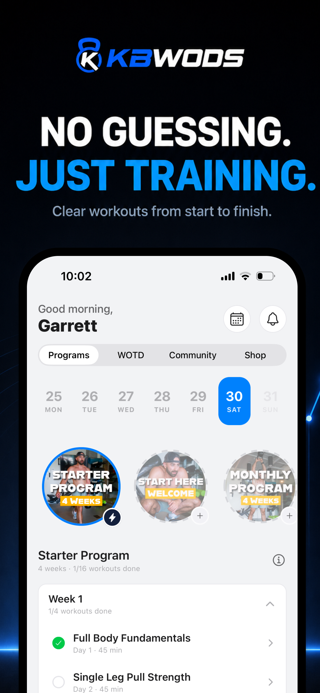 KBWODS: Kettlebell Training screenshot 4