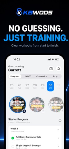 KBWODS: Kettlebell Training Screenshot 4 of 6