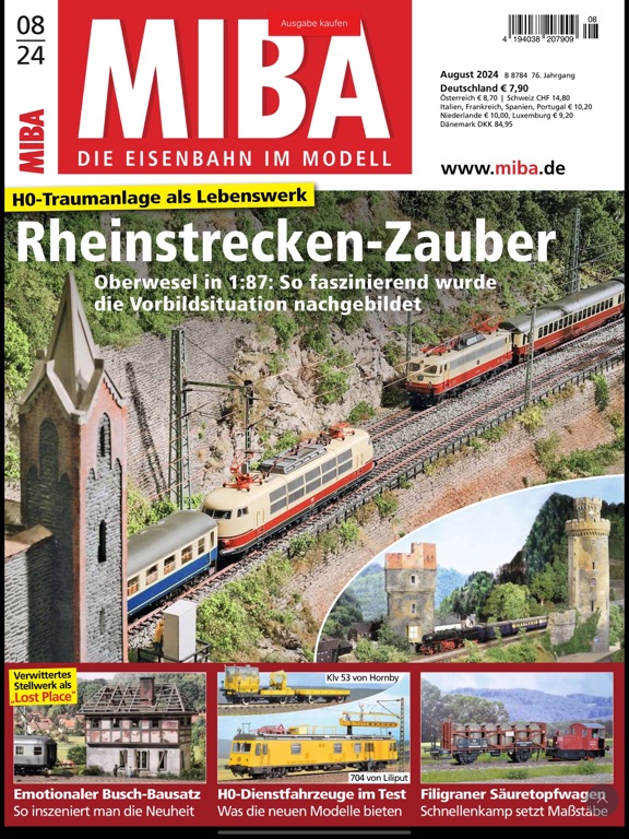 (Modell-)Bahn-Kiosk iPad app afbeelding 4