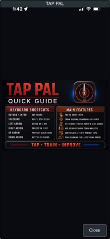 TAP PAL: Tempo Trainer screenshot 2